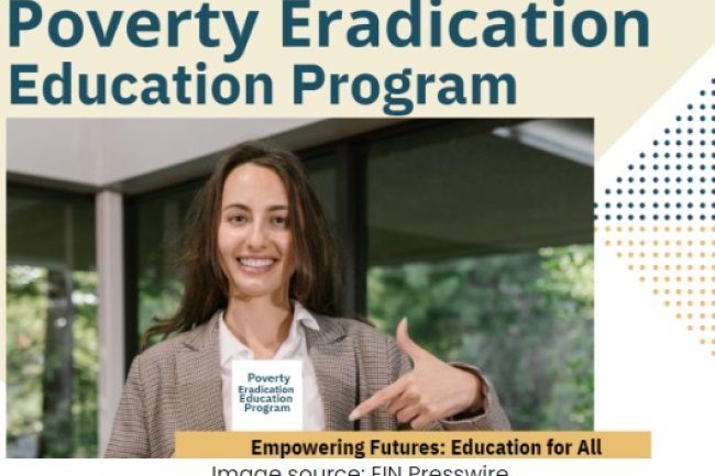 Empowering the Next Generation: Launch of the Poverty Eradication Education Program.
